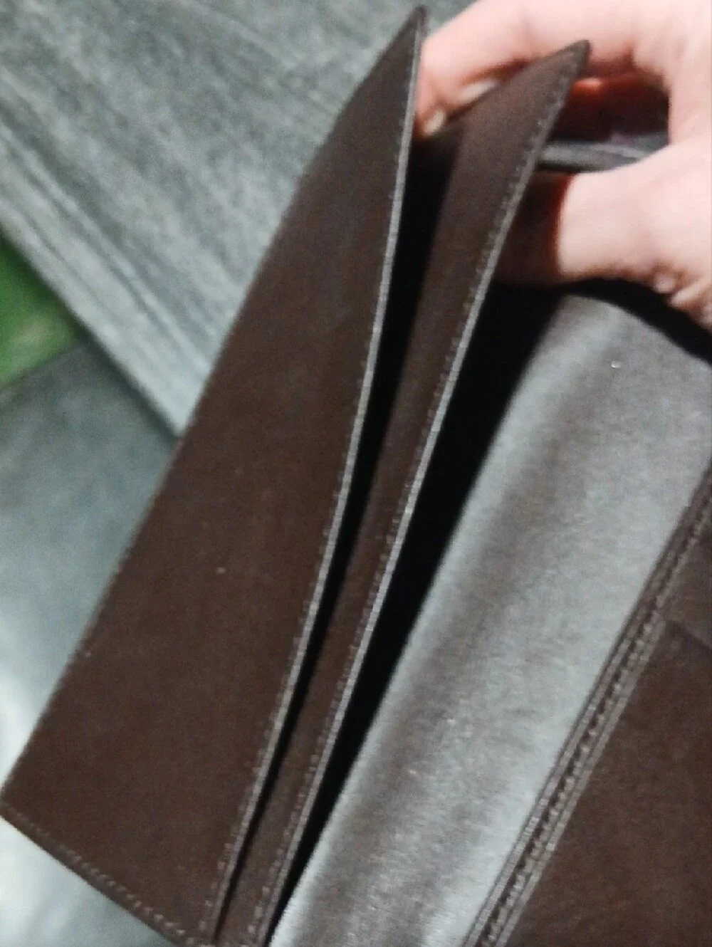 Gucci Embossed Long Leather Wallet - Brown